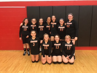 7th grade volleyball team